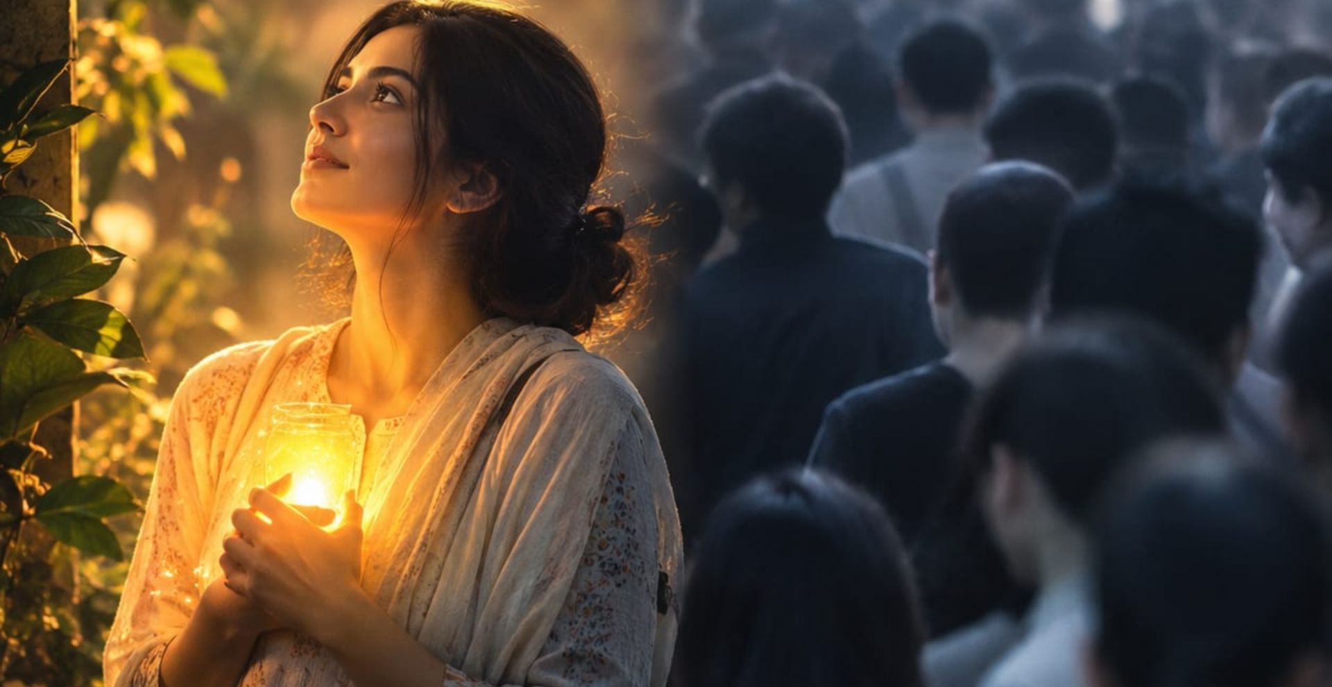 ভিড়ের মানুষ, নাকি নিজের আলোয় আলোকিত?